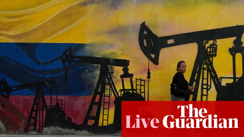 Oil price falls after Trump says Venezuela will send supply to US – business live | Business