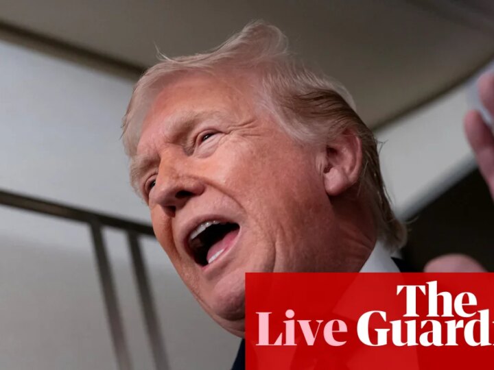 Donald Trump says ‘we’re screwed’ if supreme court rejects global trade tariffs – US politics live | US news