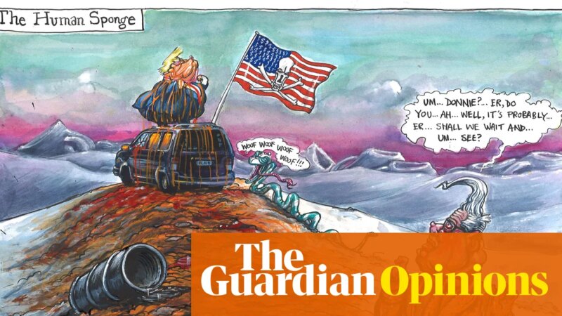 Martin Rowson on Keir Starmer’s relationship with Donald Trump – cartoon