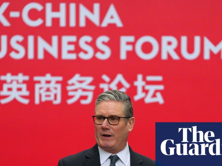 Trump says ‘very dangerous’ for UK to do business with China, after Starmer hails progress in Beijing | China