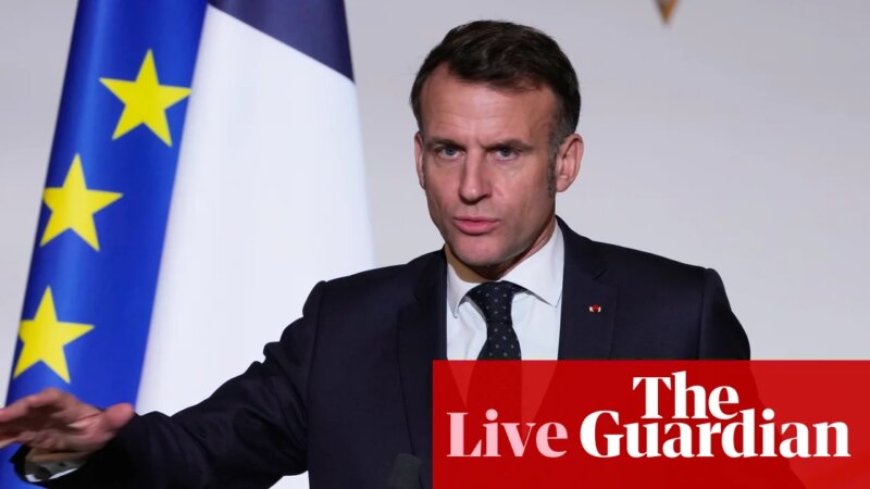 France’s Macron warns US under Trump is ‘turning away’ from allies – Europe live | World news