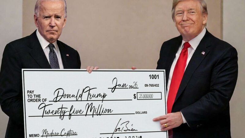 Awkward: Biden Forced To Pay Trump The $25 Million Bounty For Capturing Maduro