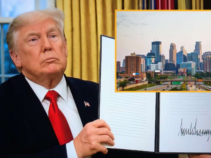 Trump To Convert Entire City Of Minneapolis Into Insane Asylum