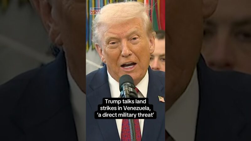 Trump on strikes in Venezuela