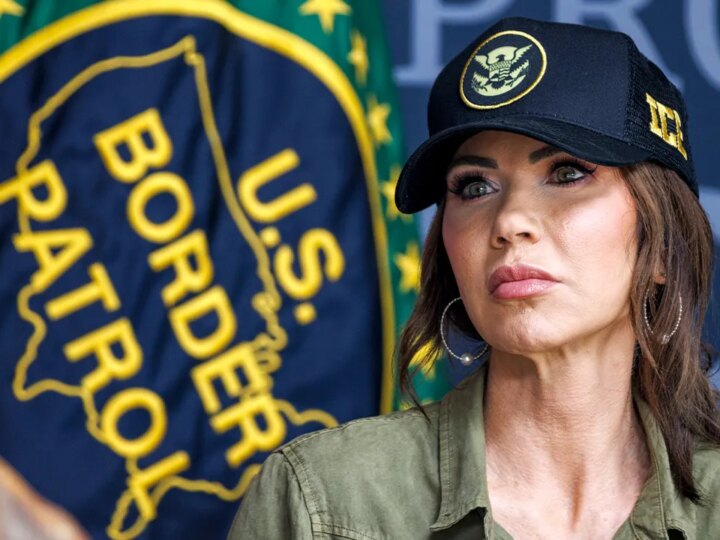 Trump backs DHS Secretary Kristi Noem as Democrats call for ouster
