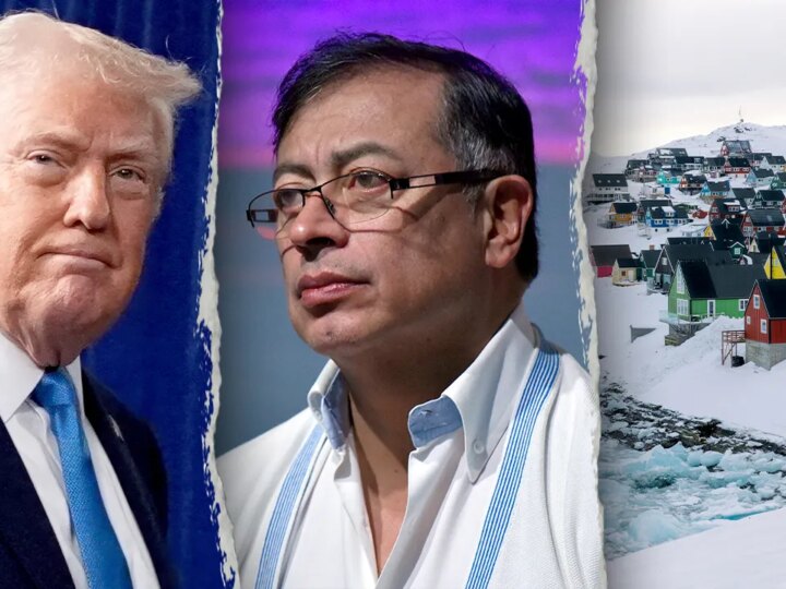 President Donald Trump threatens Colombia operation, Greenland annexation
