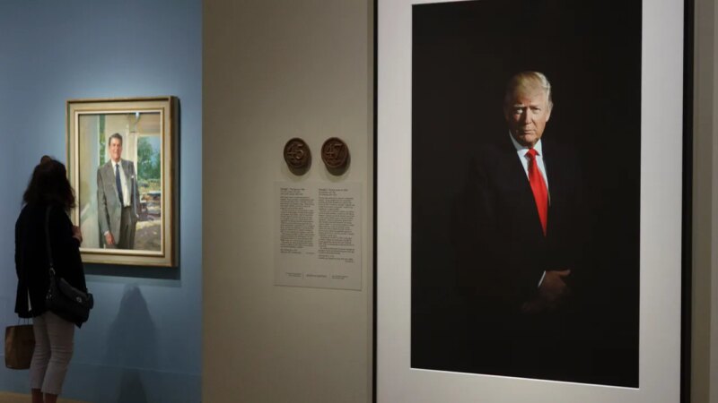 Smithsonian unveils new President Donald Trump portrait after changes