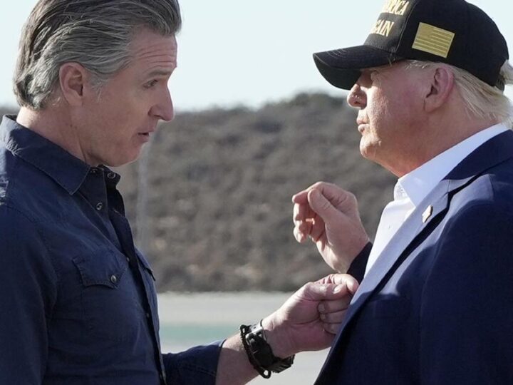 Newsom counters Trump’s claims about California crime with stats