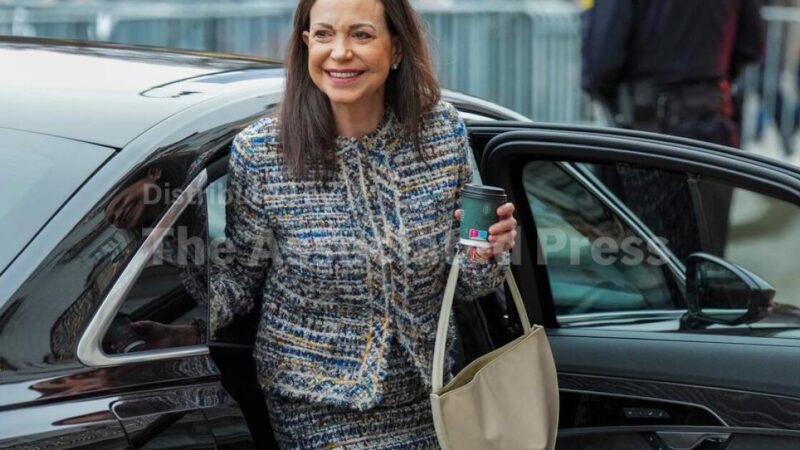 Nobel Institute affirms Venezuela’s Machado can’t give Peace Prize to Trump