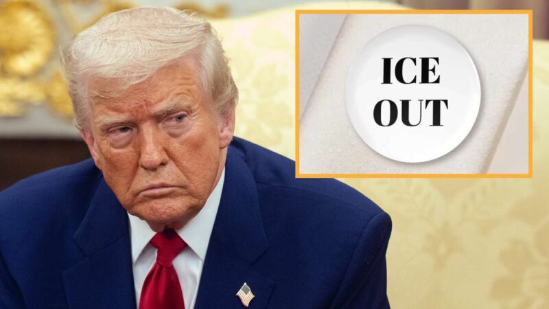 Tearful Trump Ends Deportations After Seeing Celebrities Wearing ‘ICE OUT’ Pins