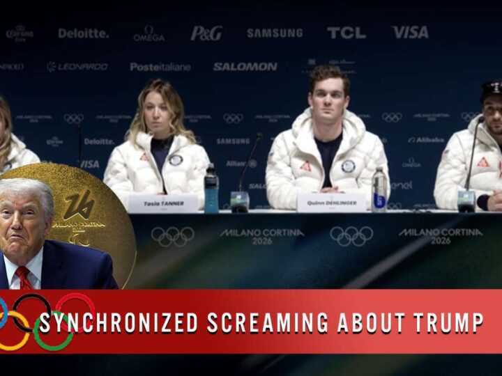 U.S. Ski Team Awarded Gold Medal For Synchronized Screaming About Trump