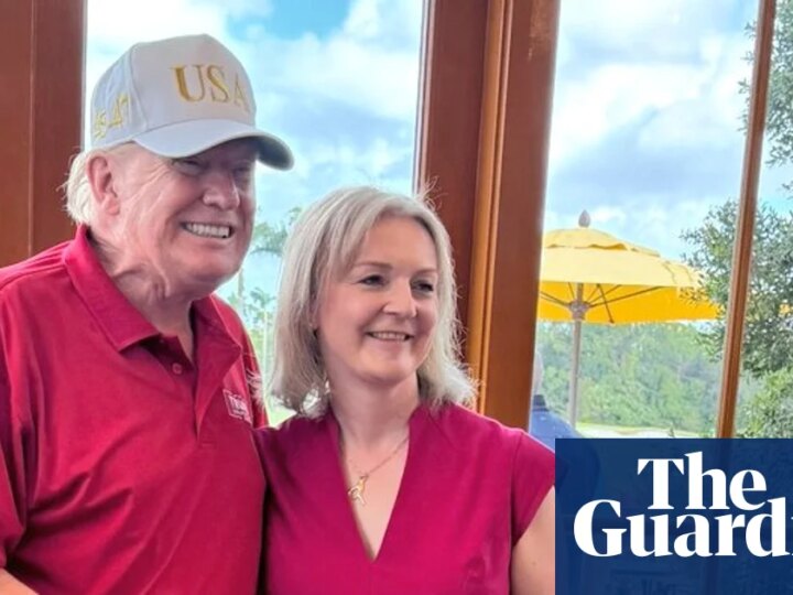 ‘Right about everything’: Liz Truss tweets photo of meeting with Trump | Liz Truss