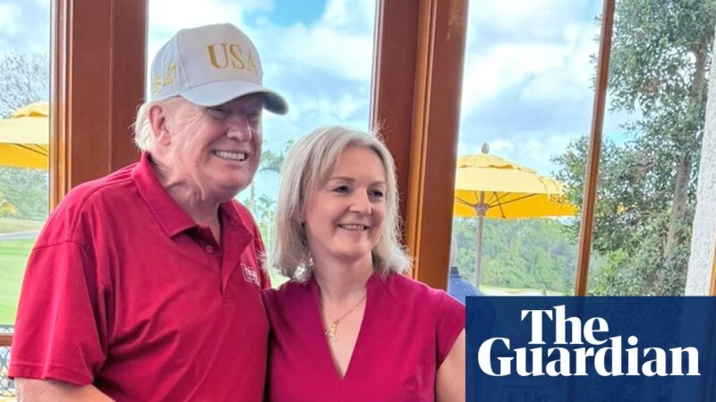 ‘Right about everything’: Liz Truss tweets photo of meeting with Trump | Liz Truss