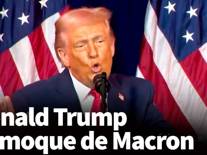 «Donald, je t’en supplie»: quand Trump imite un Macron en larmes