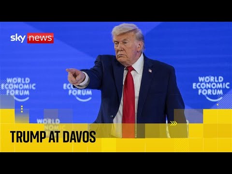 In full | Trump delivers special address at 2026 Davos