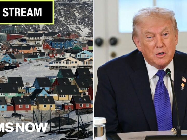 LIVE: Trump speaks at White House briefing after slamming NATO allies over Greenland