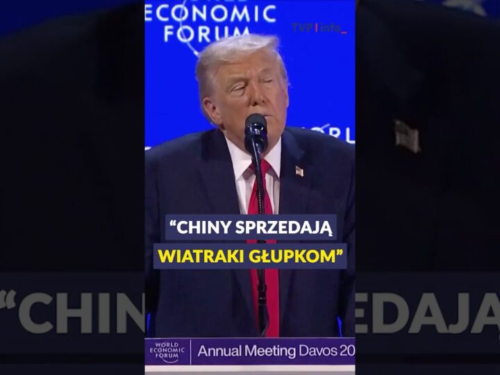 Trump: Chiny sprzedają wiatraki głupkom #polityka #davos #usa #chiny #news #shorts