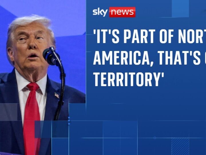 Trump doesn’t back down on Greenland at Davos