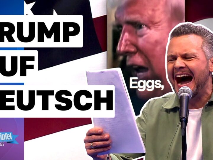 Verbaler Durchfall deluxe: Trump auf Deutsch | Der Comedygipfel – Das war 2025