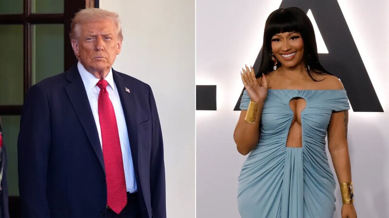 President Donald Trump calls Nicki Minaj ‘fantastic’ at ‘Melania’ premiere
