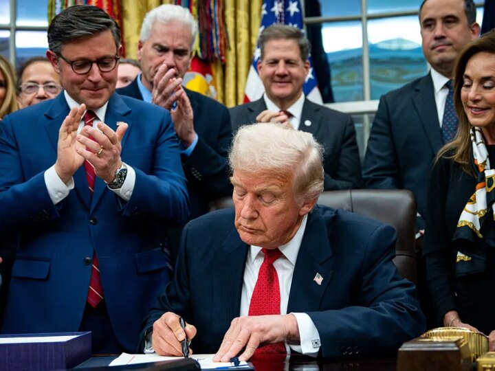 Trump signs legislation ending partial government shutdown